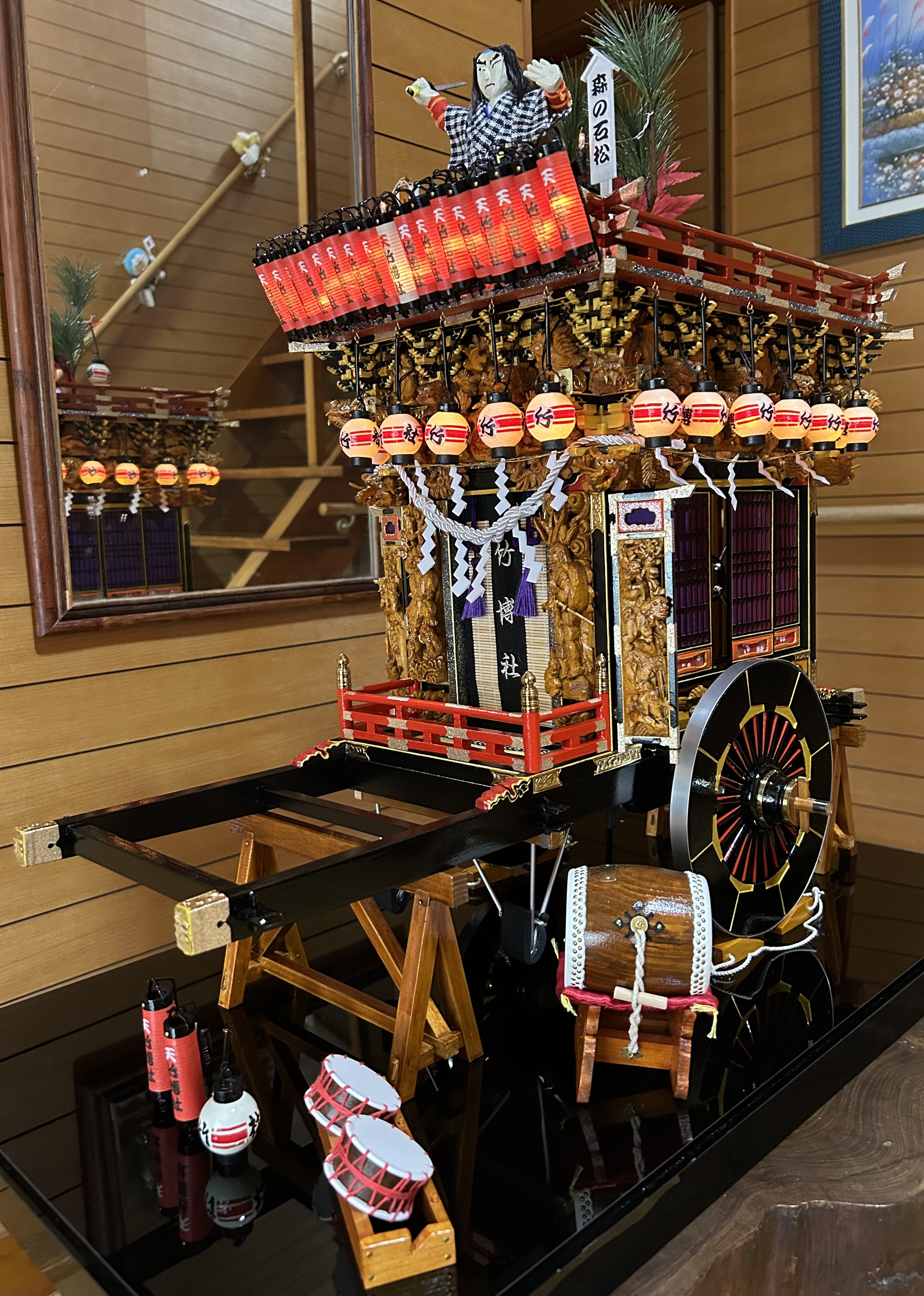 遠州森の祭り屋台